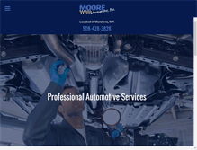 Tablet Screenshot of mooreautomotiveinc.com